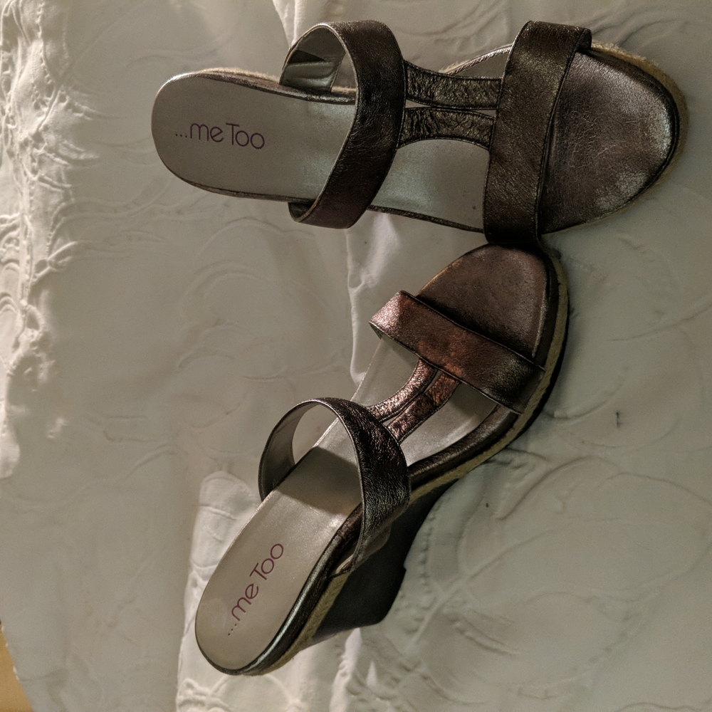 Pewter Sandals